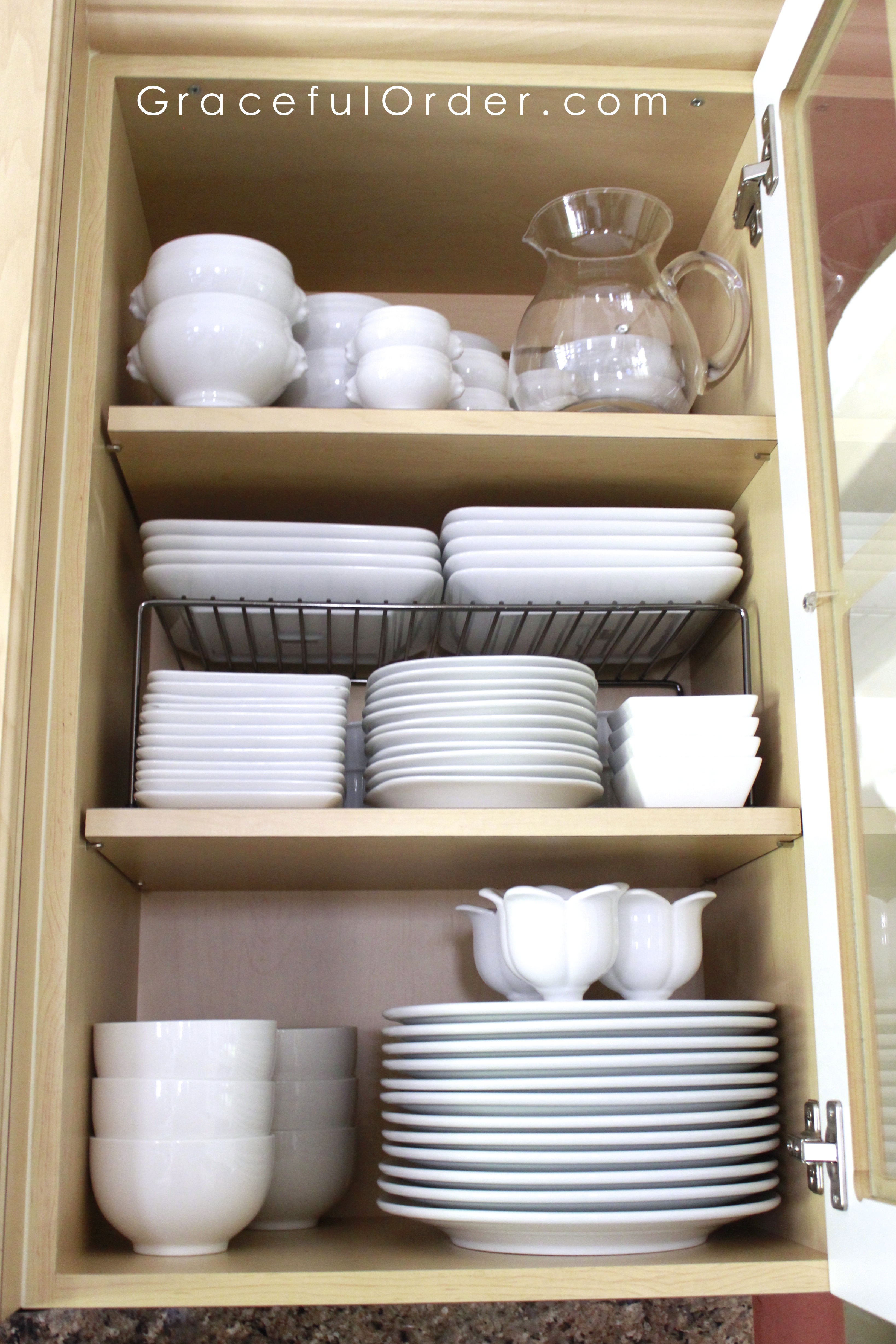 Organizing Plates And Platters Graceful Order